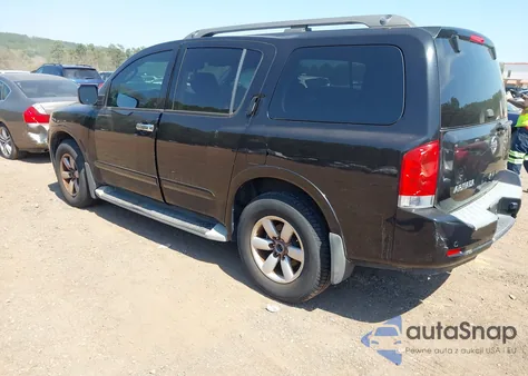 2011 Nissan Armada Sv z USA, uszkodzony, nr VIN 5N1BA0ND8BN619142